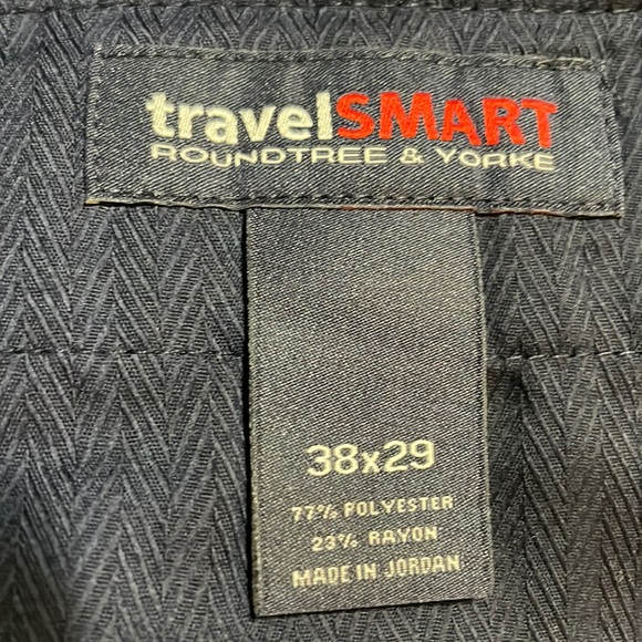 Blue, Black and Gray Size 38 X 29 Pants are $30 for all three - Picture 4 of 12